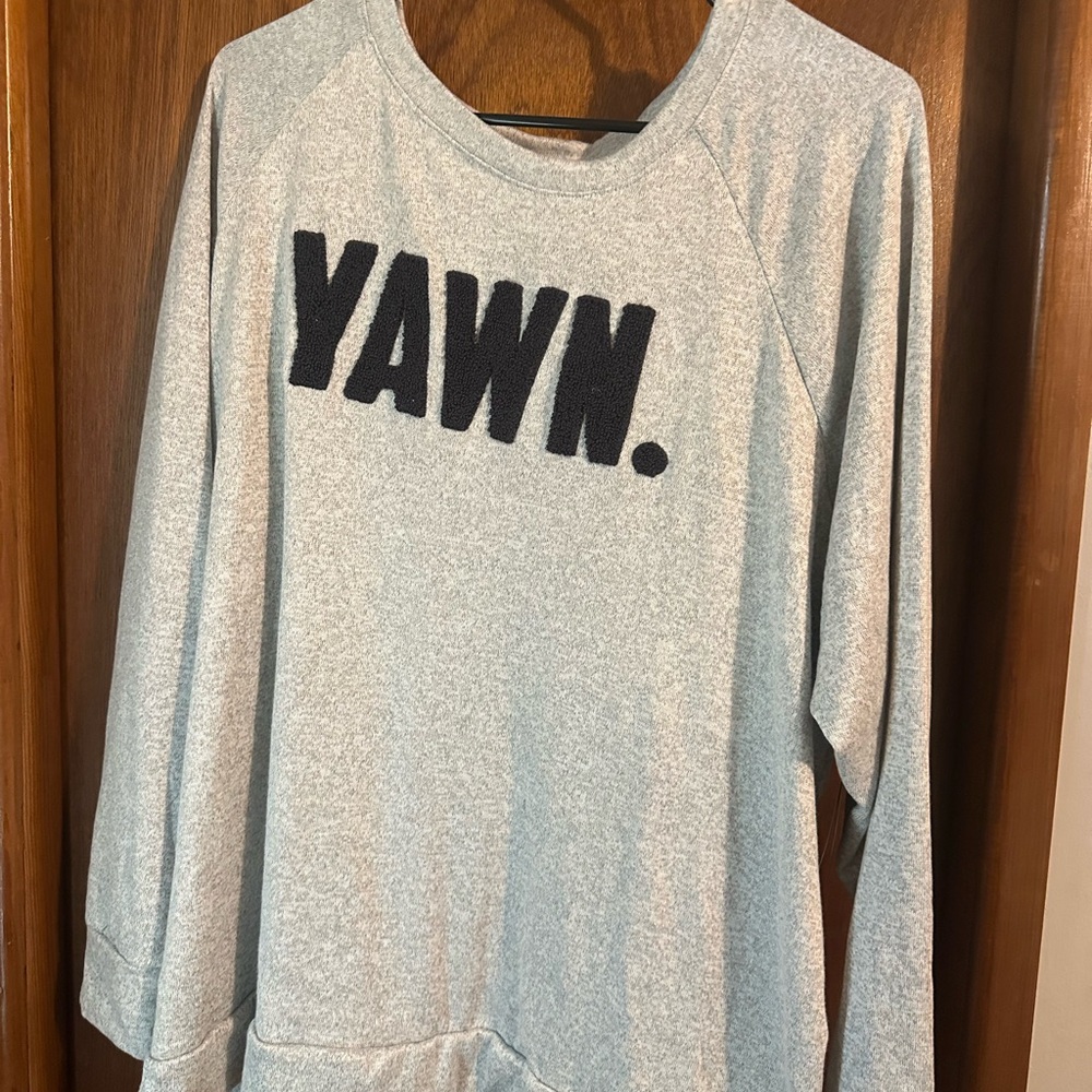 Secret Treasures Light Gray Sweatshirt